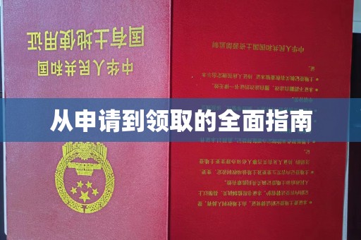 余江从申请到领取的全面指南